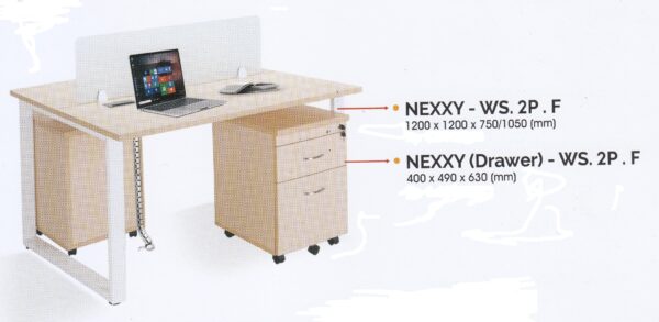 Meja Kantor Ichiko Eco NEXXY - WS.2P.F